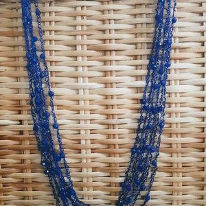 🎁 ☆BOGO 1/2 off☆ Multistrand Beaded Long  Necklace